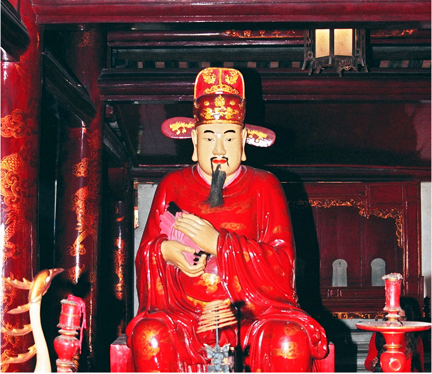 Hình ảnh Tứ Phối trong bộ tư liệu của dự án